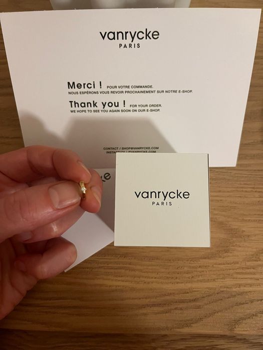 Złoty kolczyk Venrycke