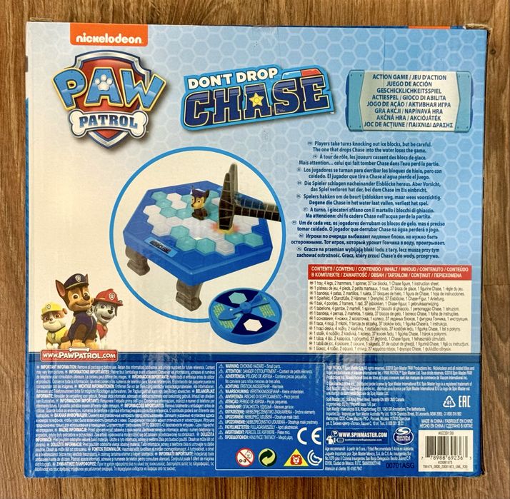 Spin Master Psi Patrol Don't Drop Chase Nie Upuść Chasea