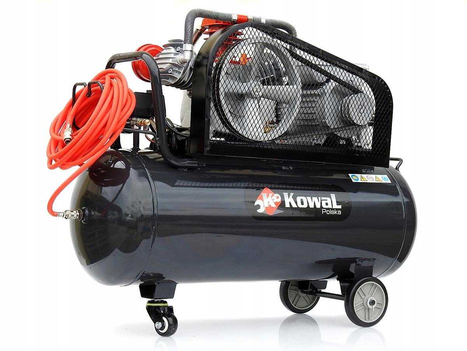 14 Bar KOMPRESOR k8 olejowy tłokowy 100L sprężarka pompa powietrza