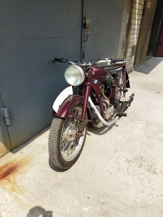 BMW R 35 ретро мото