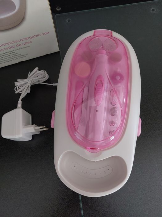 Kit de manicura recarregável