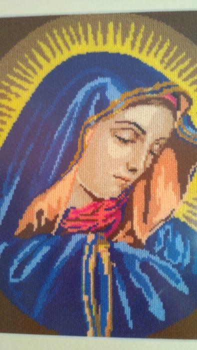 Ікона вишита хрестиком