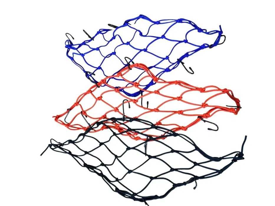 NOWA Siatka bagażowa na motocykl, quad, kask, guma.