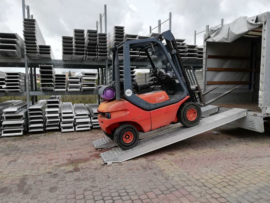 Najazdy Aluminiowe 3,5m 5250kg Cert./Gwarancja/ Dostawa