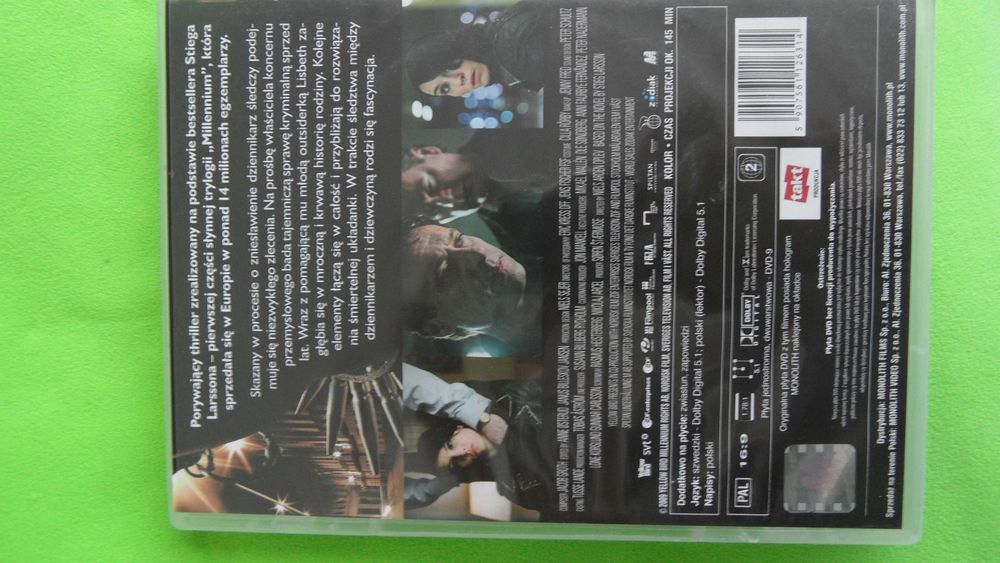 Film Stiega Larssona Millenium