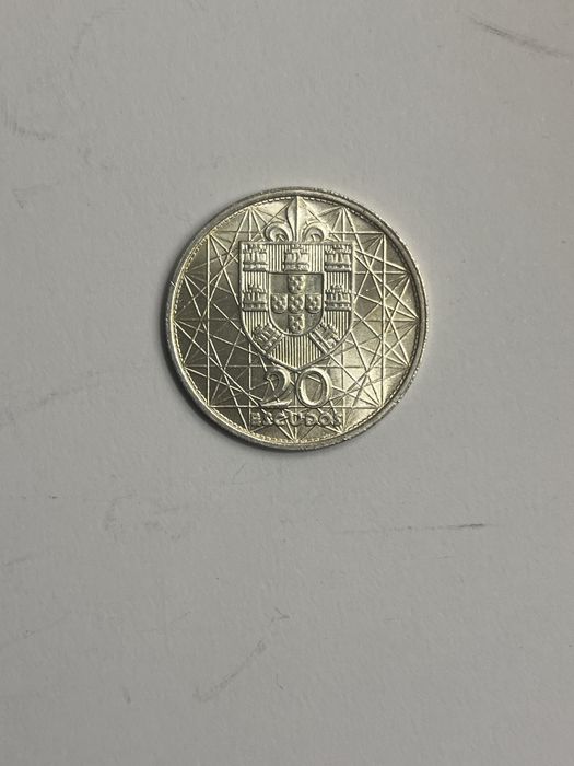 Moedas antigas de prata Portugal – 20 Escudos (1966)