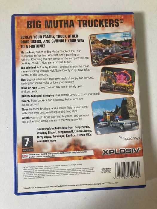 PS2 - Big Mutha Truckers