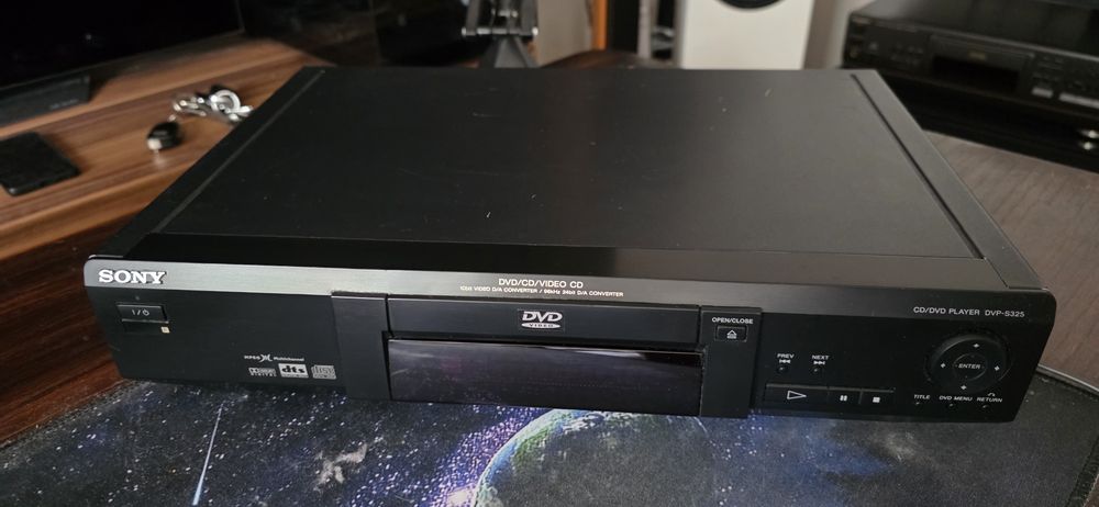 Sony dvp s 325 dvd cd video cd