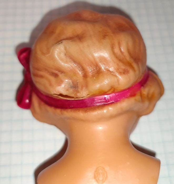 Голова куклы папье-маше (ОХК)