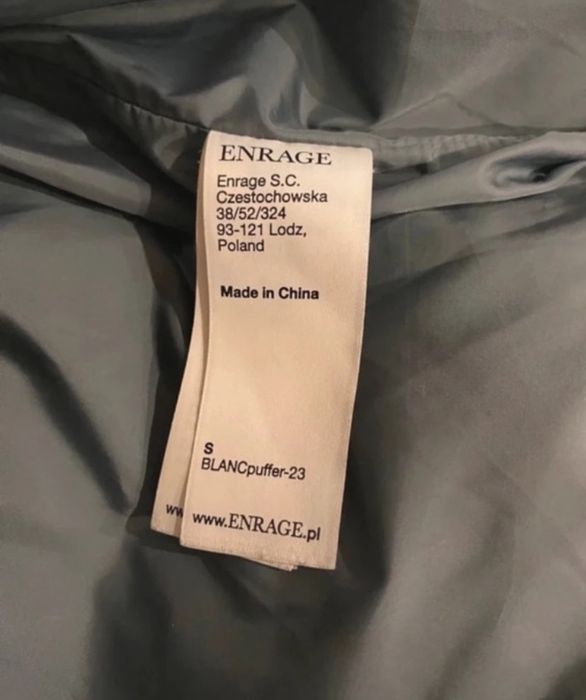 Enrage puffer jacket