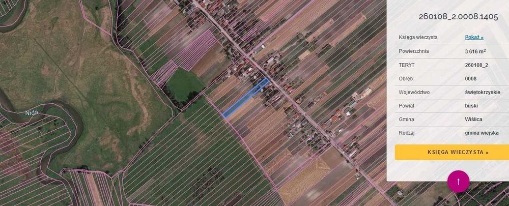 Kobylniki,Buski-Działka budowlana+pole=11521m2