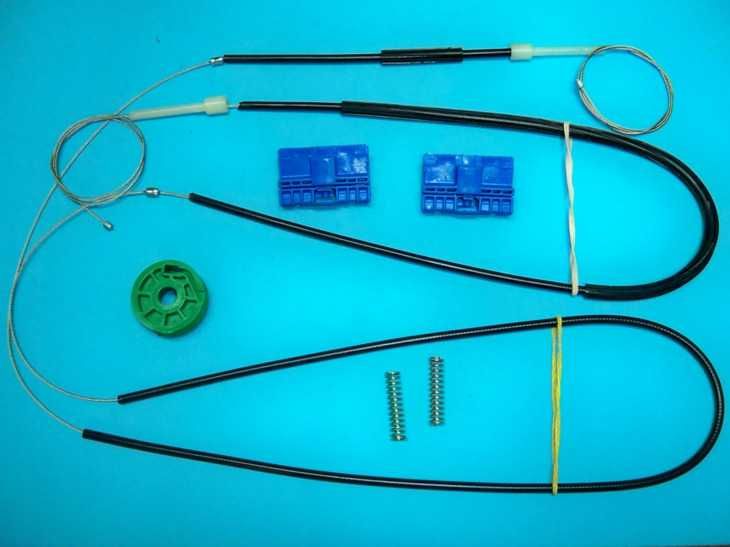 Kit reparar elevador vidro Audi Bmw Vw Mercedes Fiat Seat Renault Skoda Peugeot NOVO