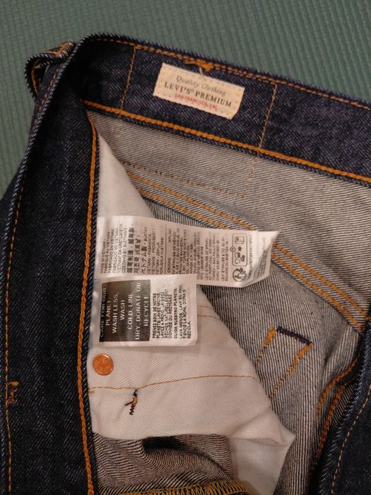 Levis 501 selvedge w32 l30 нові з сша