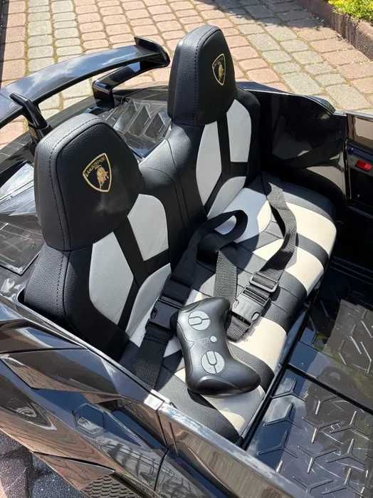 Dwuosobowe Auto na akumulator Lamborghini SVJ DRIFT Samochód elektryczny dla 2 dzieci Funkcja driftu Pilot