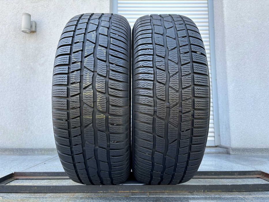 2szt zimowe 215/60R16 Continental 6,8mm 2020r świetny stan! z5317 Gwar