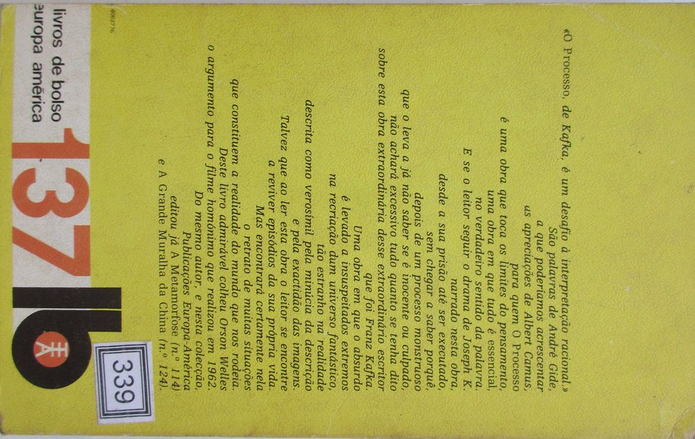 Kafka - - - O Processo - - - - - Livro