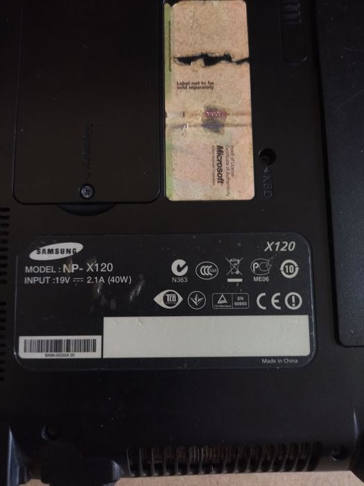 Нетбук Samsung NP-X120