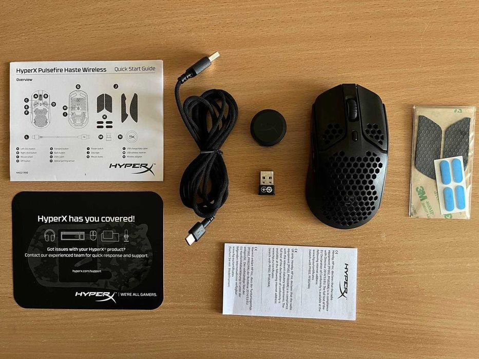 Мышь HyperX Pulsefire Haste Wireless Black