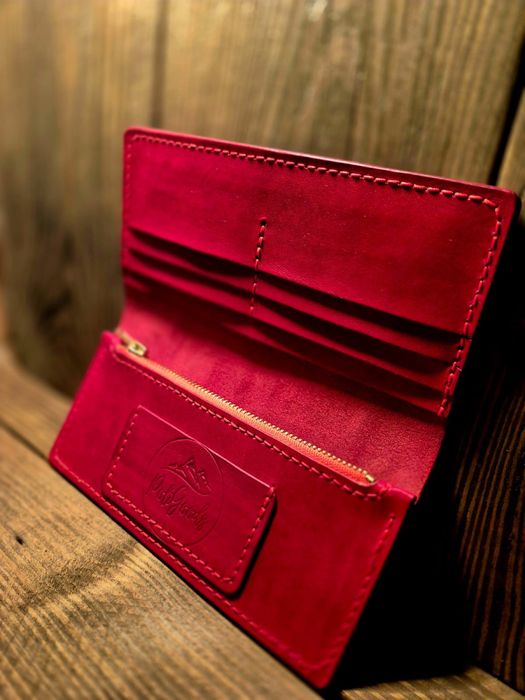 Portfel skórzany handmade