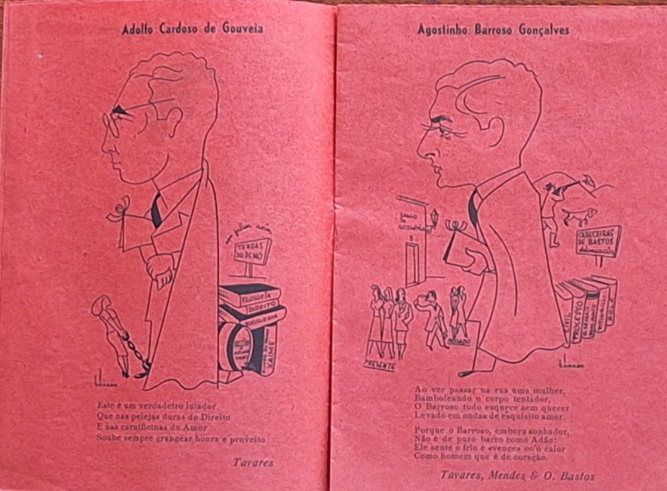 Documento Queima das fitas Coimbra 1951