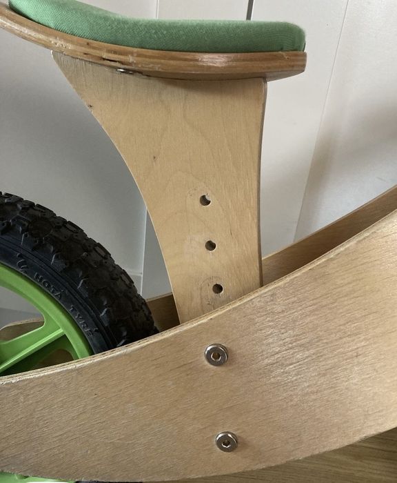 Tuptup rower biegowy drewniany