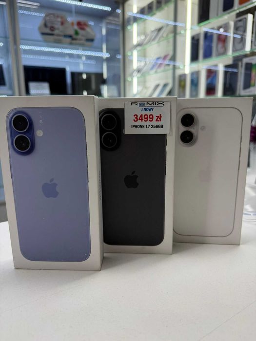 Nowy Nieużywany Telefon Smartfon Iphone 17 256 GB Gwarancja!