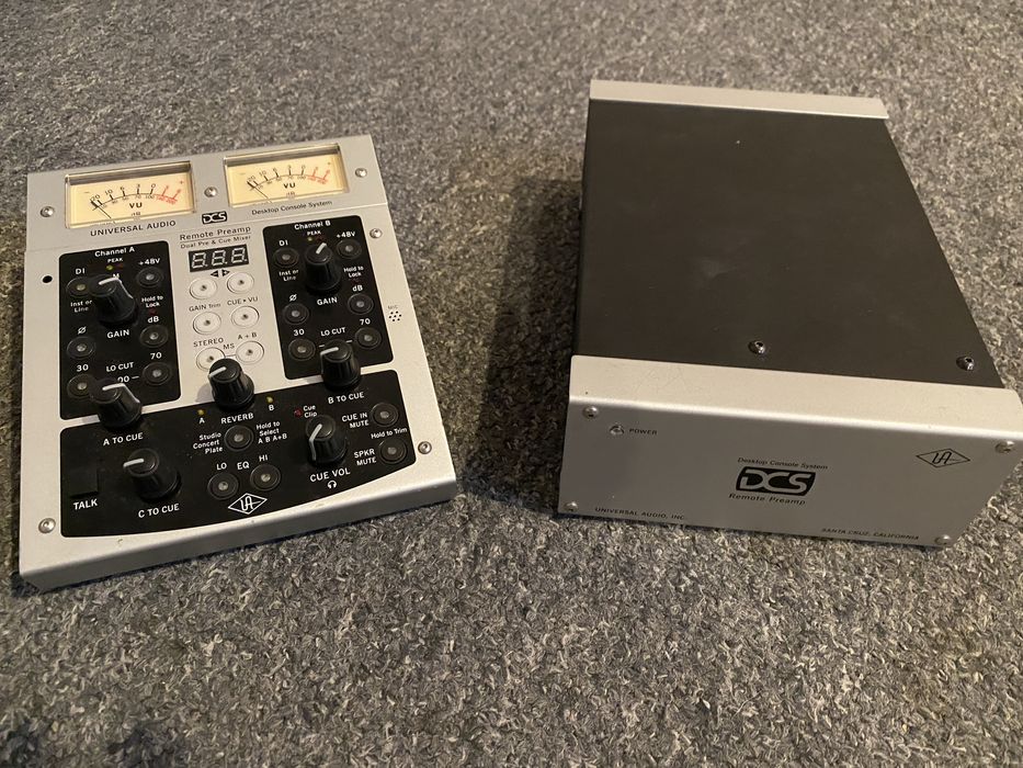 Universal Audio preamp DCS stereo + odsłuch bezlatencyjny