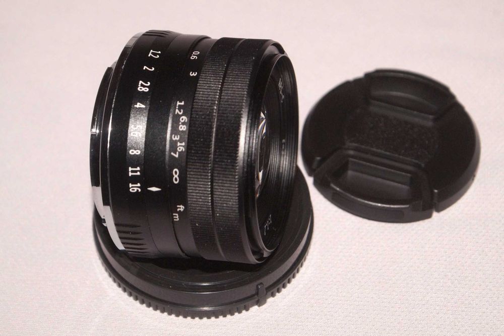 35mm f/1.2 для Sony-E + Canon EF-M
