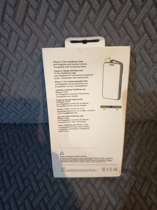 Capa TechWoven com MagSafe para  iPhone 17 Pro.