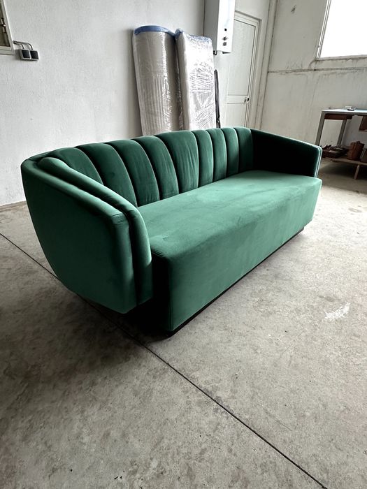 Sofa Veludo verde