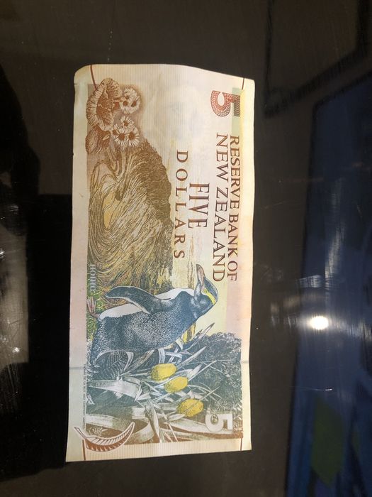 Nota antiga da New Zealand