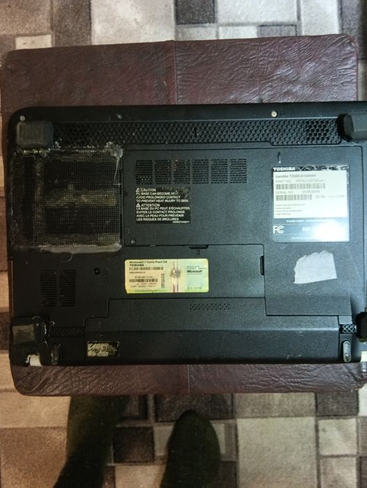 Нноутбук тошиба рабочий