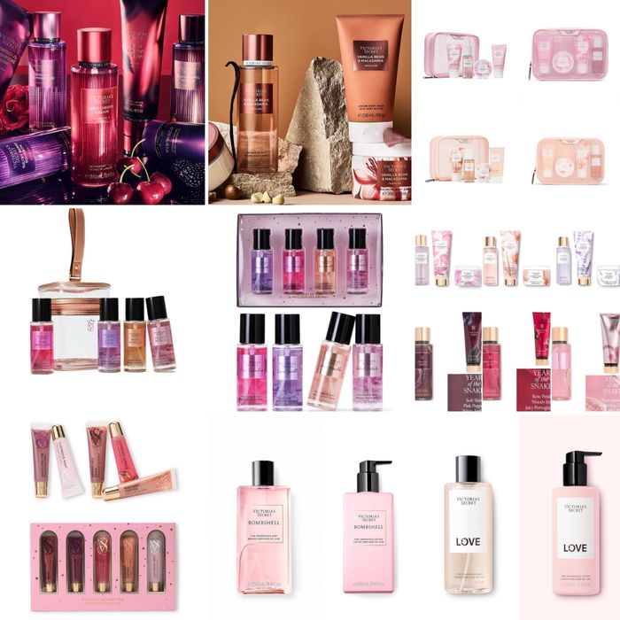 Набор Victoria’s Secret різні macadamia макадамія VS оригінал міст