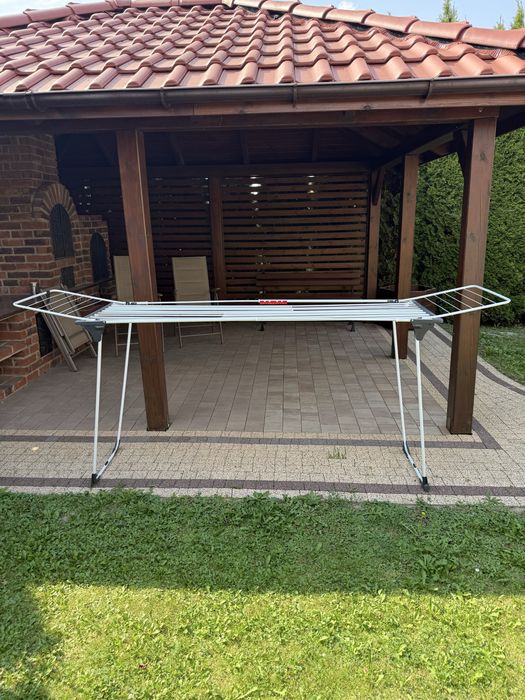 Suszarka na pranie Vileda XXL Infinity Flex z kółkami rozsuwana ogromna