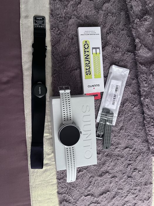 Relogio Sunnto Race, braceletes, banda cardiaca