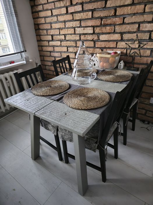Stół drewniany IKEA Industriell