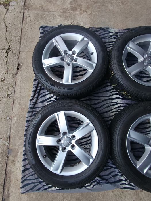 Komplet kół zimowych org.audi 16" 5x112
