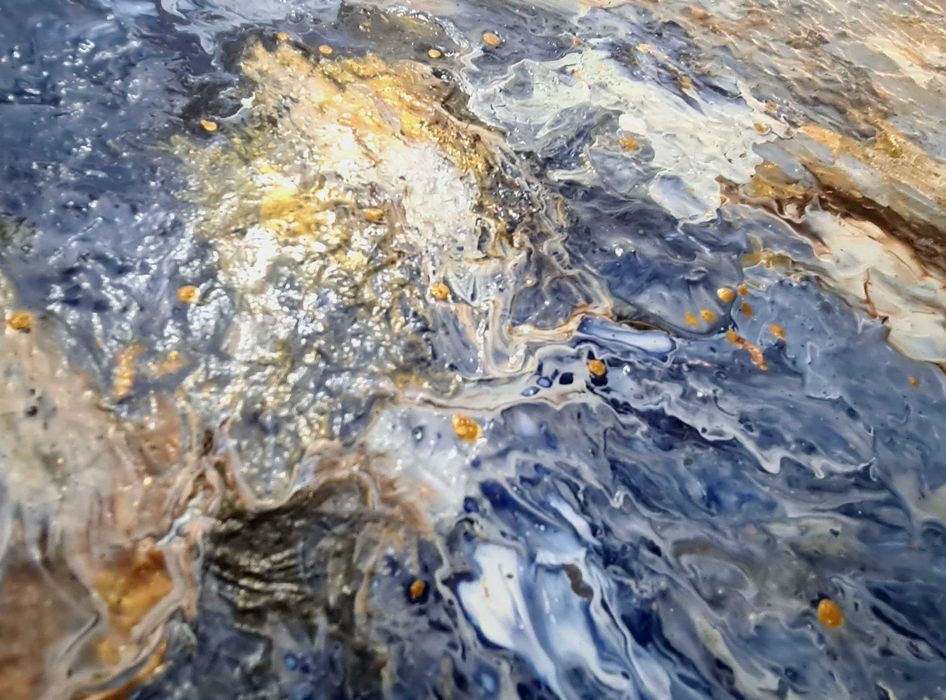 Pintura Abstrata Original – José Barbosa (Porto) – 100x60 cm