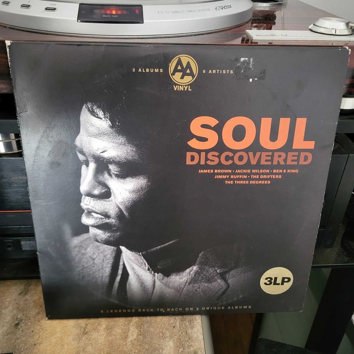 James Brown - Soul Discovered 3 LP