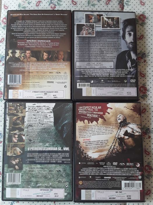 12 Filmes em Dvd em bom estado