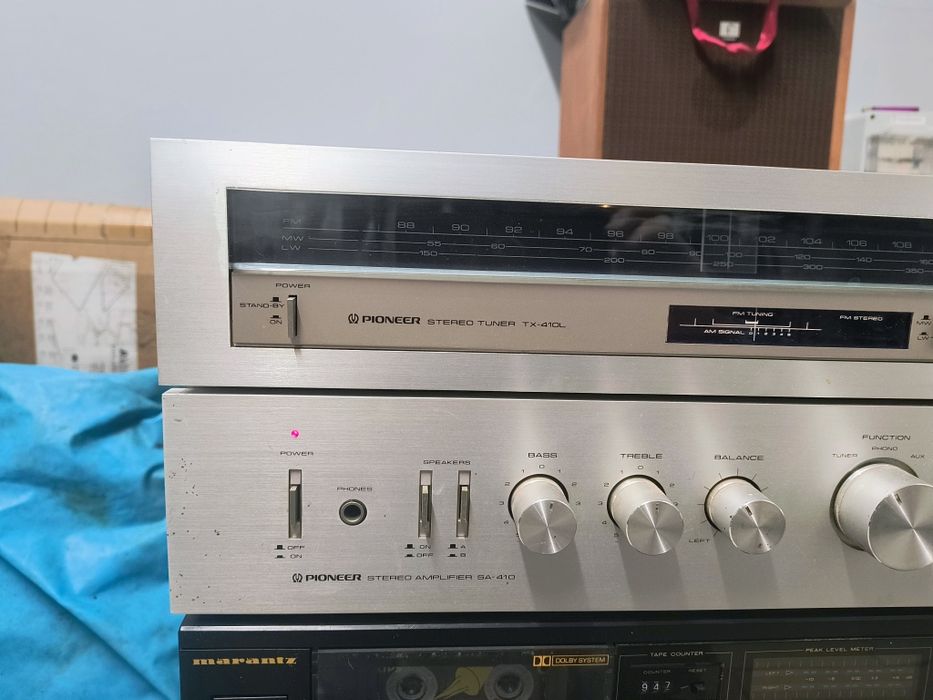 Wieża Pioneer wzmacniacz i tuner