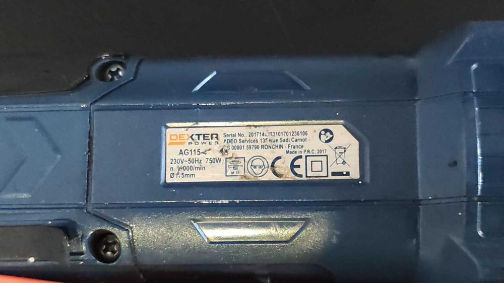 Rebarbadora Dexter AG115-C – 115 mm | 750W (26)