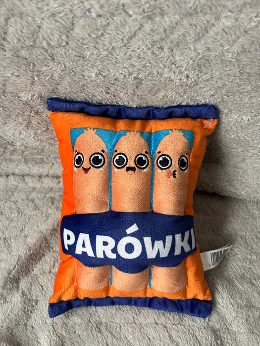 Parówki Pamelki gang produkciaków Biedronka, maskotka