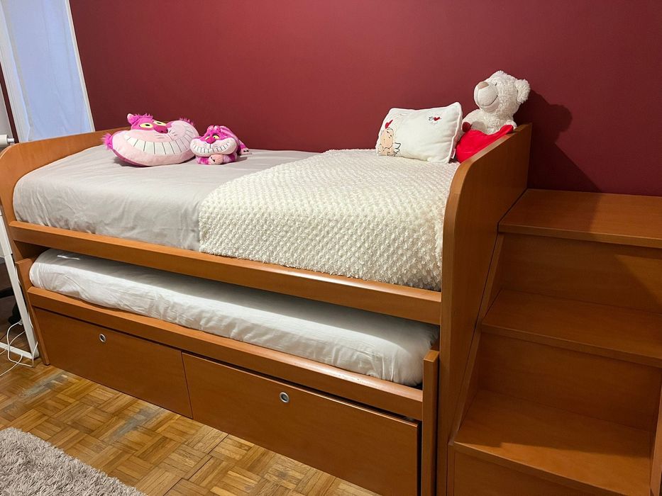 Mobília de quarto cama dupla