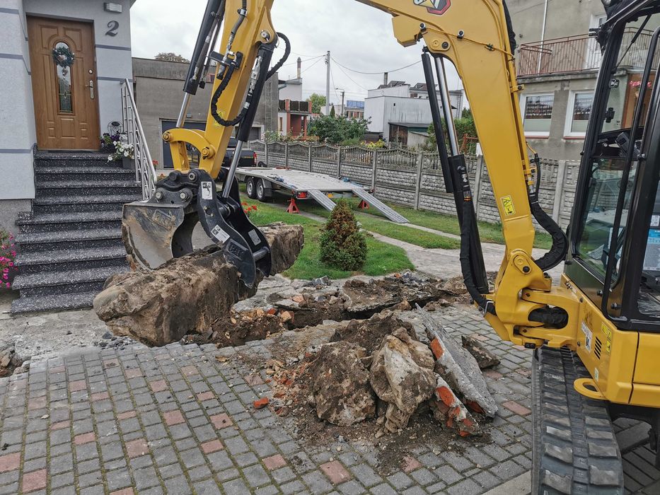 Koparka Usługi koparką Wysoka Białośliwie Kaczory Śmiłowo i okolice