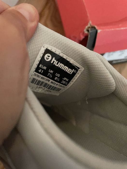 Biale nowe adidasy hummel 41
