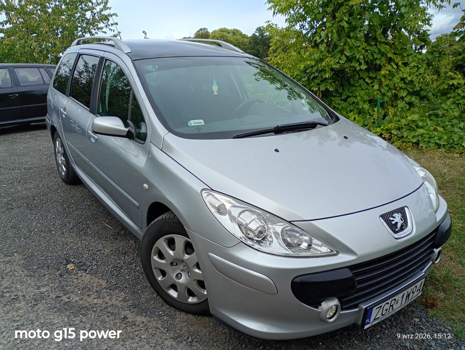 PEUGEOT 307 SW 1.6 HDi, kombi . Zwykłe sprzęgło, fabrycznie bez DPF'a