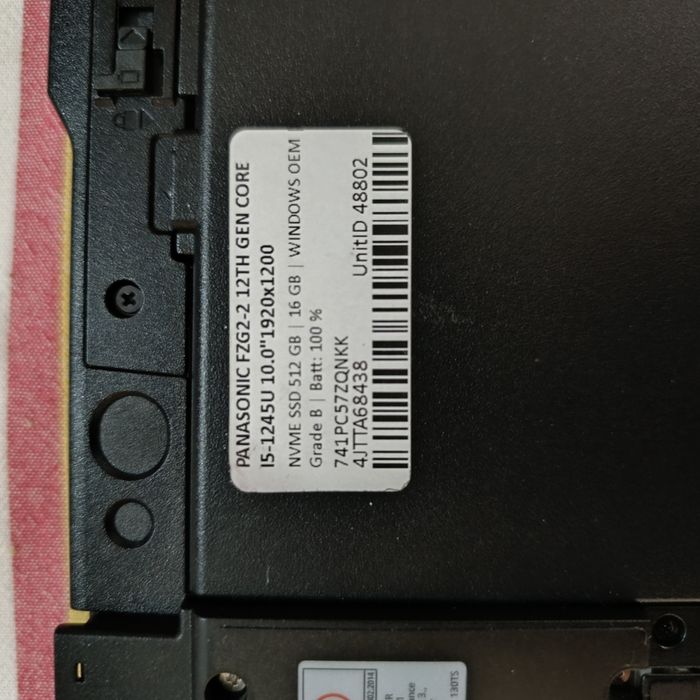 Tablet panasonic FZ-G2 com garantia