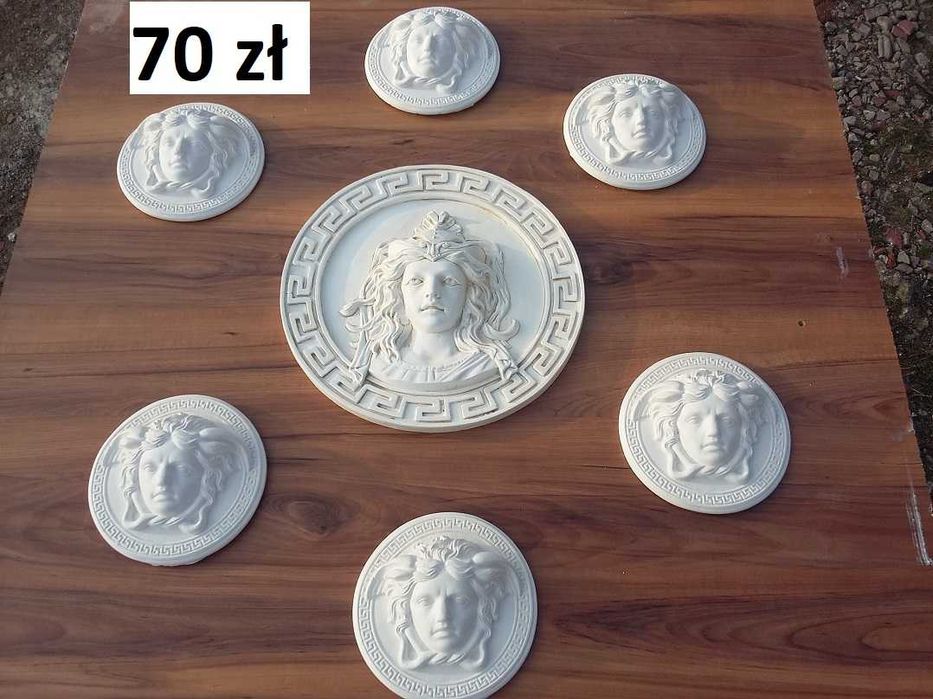 dekoracje ozdoba płaskorzezby płaskorzezba sztukateria gipsowa dekor