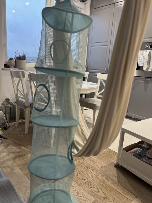 Polka siatkowa na pluszaki IKEA